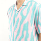 Men's Printed Camp Shirt - Detail View