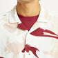 Men's Abstract Multi Color Camp Shirt - Detail View