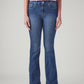 Women's 726 Blue Flared Fit High Rise Jeans - Front View
