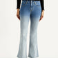 Women's 726 Light Indigo Flared Fit High Rise Jeans - Front View