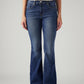 Women's 726 Med Indigo Flared Fit High Rise Jeans - Front View