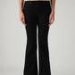 Women's 726 Black Flared Fit High Rise Jeans - Front View