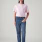 Women's 726 Blue Flared Fit High Rise Jeans - Front View