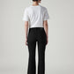 Women's 726 Black Flared Fit High Rise Jeans - Back View