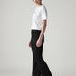 Women's 726 Black Flared Fit High Rise Jeans - Side View