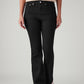 Womens 726 High Rise Flared Fit Cotton Stretch blend Jeans - Front View