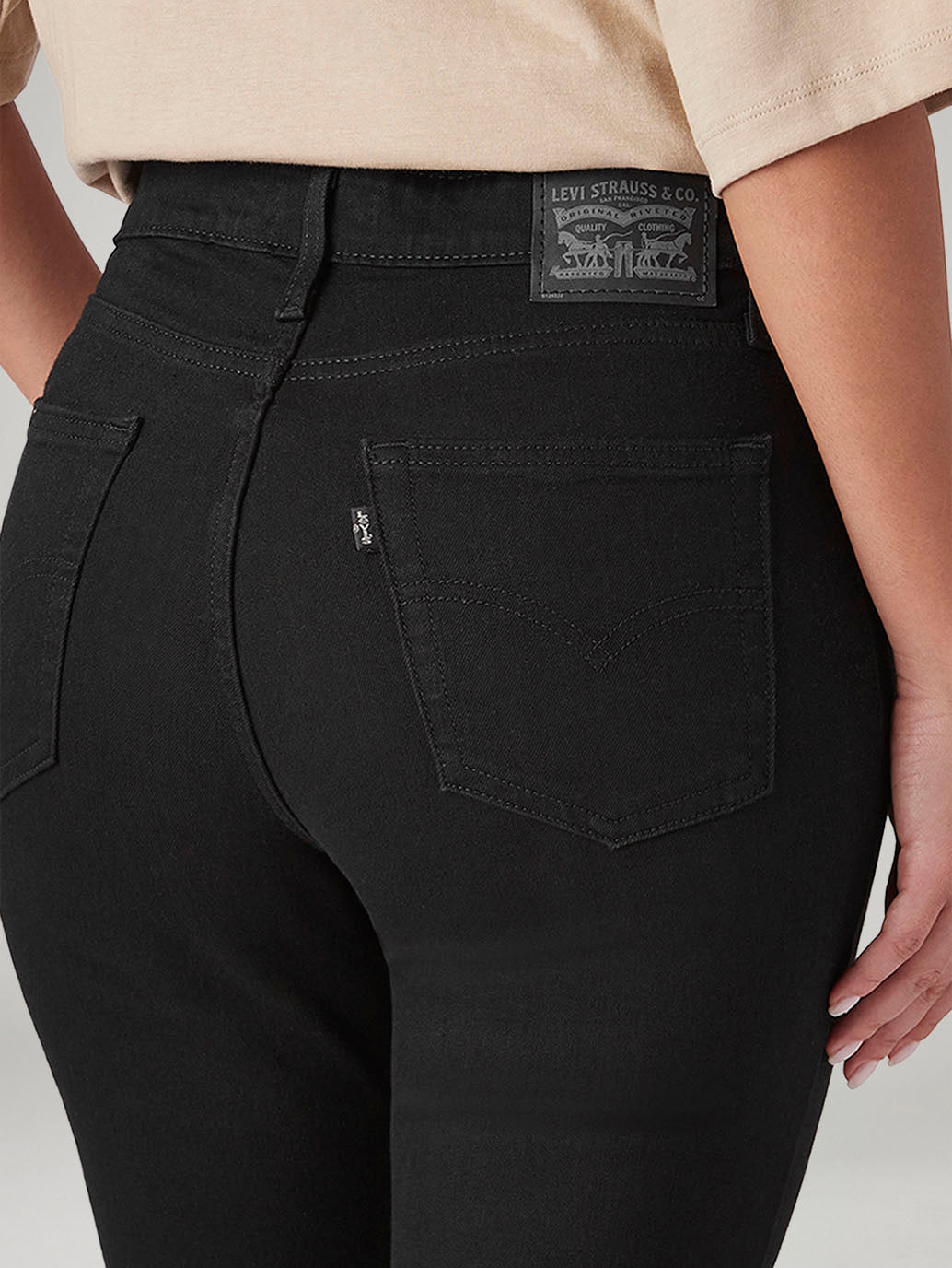 Womens 726 High Rise Flared Fit Cotton Stretch blend Jeans - 20 View