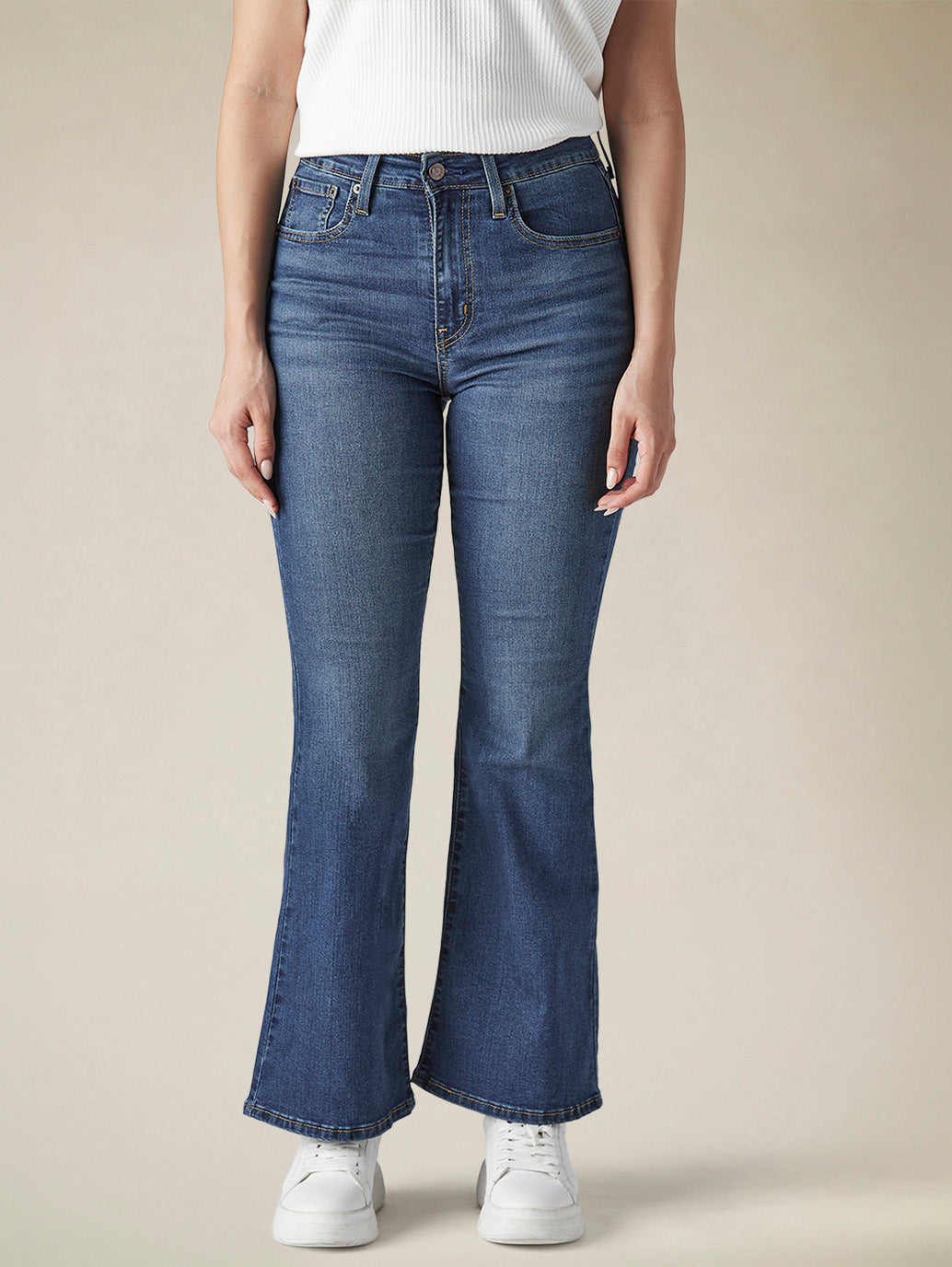 Women's 726 Indigo Flared Fit High Rise Jeans - 28533e8c-6a25-41ac-8b2a-c9225148ca7f View