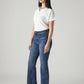 Women's 726 Indigo Flared Fit High Rise Jeans - Side View