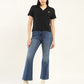 Women's Solid Polo T-Shirt - ModelFront View