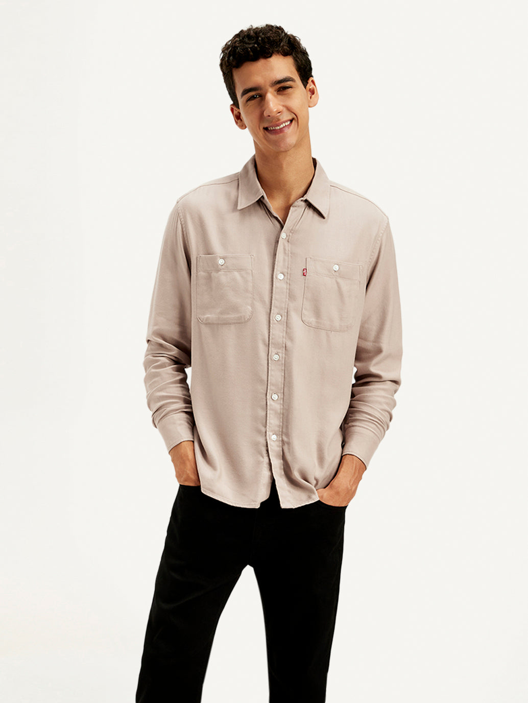 Men's Solid Slim Fit Shirt