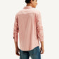 Men's Solid Slim Fit Shirt - Back View