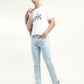Men's 513 Light Indigo Slim Straight Fit Mid Rise Jeans - Styleshot View