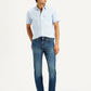 Men's 513 Dark Indigo Slim Straight Fit Mid Rise Jeans - Styleshot View