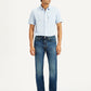 Men's 513 Dark Indigo Slim Straight Fit Mid Rise Jeans - Front View