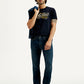 Men's 513 Dark Indigo Slim Straight Fit Mid Rise Jeans - Styleshot View