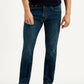 Men's 513 Dark Indigo Slim Straight Fit Mid Rise Jeans - Front View