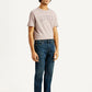 Men's 513 Dark Indigo Slim Straight Fit Mid Rise Jeans - Side View