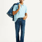 Men's 513 Dark Indigo Slim Straight Fit Mid Rise Jeans - Styleshot View