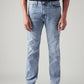 Men's 513 Light Blue Slim Straight Fit Mid Rise Jeans - Front View