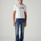 Men's 513 Blue Slim Straight Fit Mid Rise Jeans - Front View