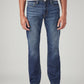 Men's 513 Blue Slim Straight Fit Mid Rise Jeans - Front View