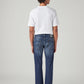 Men's 513 Blue Slim Straight Fit Mid Rise Jeans - Back View