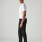Men's 513 Black Slim Straight Fit Mid Rise Jeans - Side View
