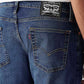 Men's 513 Dark Indigo Slim Straight Fit Mid Rise Jeans - Detail View