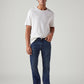 Men's 513 Blue Slim Straight Fit Mid Rise Tinted Jeans - Styleshot View