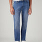 Men's 513 Med Indigo Slim Straight Fit Mid Rise Jeans - Front View