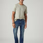 Men's 513 Blue Slim Straight Fit Mid Rise Jeans - Styleshot View