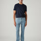 Men's 513 Light Blue Slim Straight Fit Mid Rise Tinted Jeans - Front View