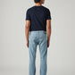 Men's 513 Light Blue Slim Straight Fit Mid Rise Tinted Jeans - Back View