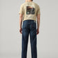 Men's 513 Dark Blue Slim Straight Fit Mid Rise Jeans - 03 View