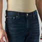 Men's 513 Dark Blue Slim Straight Fit Mid Rise Jeans - 06 View