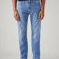 Men's 513 Light Blue Slim Straight Fit Mid Rise Jeans - Front View