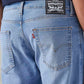 Men's 513 Light Blue Slim Straight Fit Mid Rise Jeans - Detail View