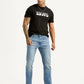 Men's 513 Light Indigo Slim Tapered Fit Mid Rise Jeans - Styleshot View