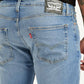 Men's 513 Light Indigo Slim Tapered Fit Mid Rise Jeans - Detail View