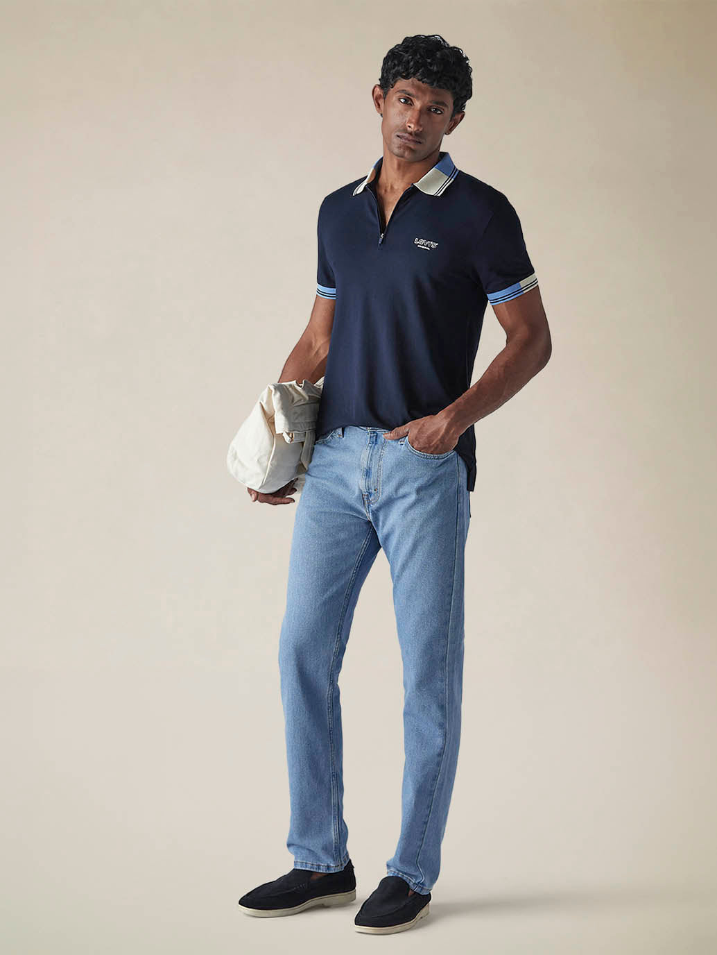 Mens 513 Mid Rise Slim Straight Fit Cotton Stretch Blend Jeans