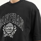 Men's Graphic Black Crew Neck T-shirt - Detail View