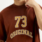 Men's Printed Round Neck Sweatshirt - Detail View