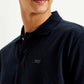 Men's Solid Slim Fit Polo T-shirt - Detail View