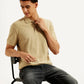 Men's Geometric Slim Fit Polo T-shirt - Styleshot View