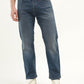 Men's 550 Indigo Loose Fit Mid Rise Jeans - Detail View