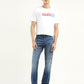 Men's 550 Blue Loose Fit Mid Rise Jeans - Front View