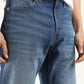 Men's 550 Blue Loose Fit Mid Rise Jeans - Detail View