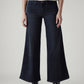 Women's 318 Dark Indigo Shaping Wide Leg Fit Mid Rise Redloop Jeans - Front View