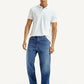 Men's 568 Indigo Loose Fit Mid Rise Jeans - Styleshot View